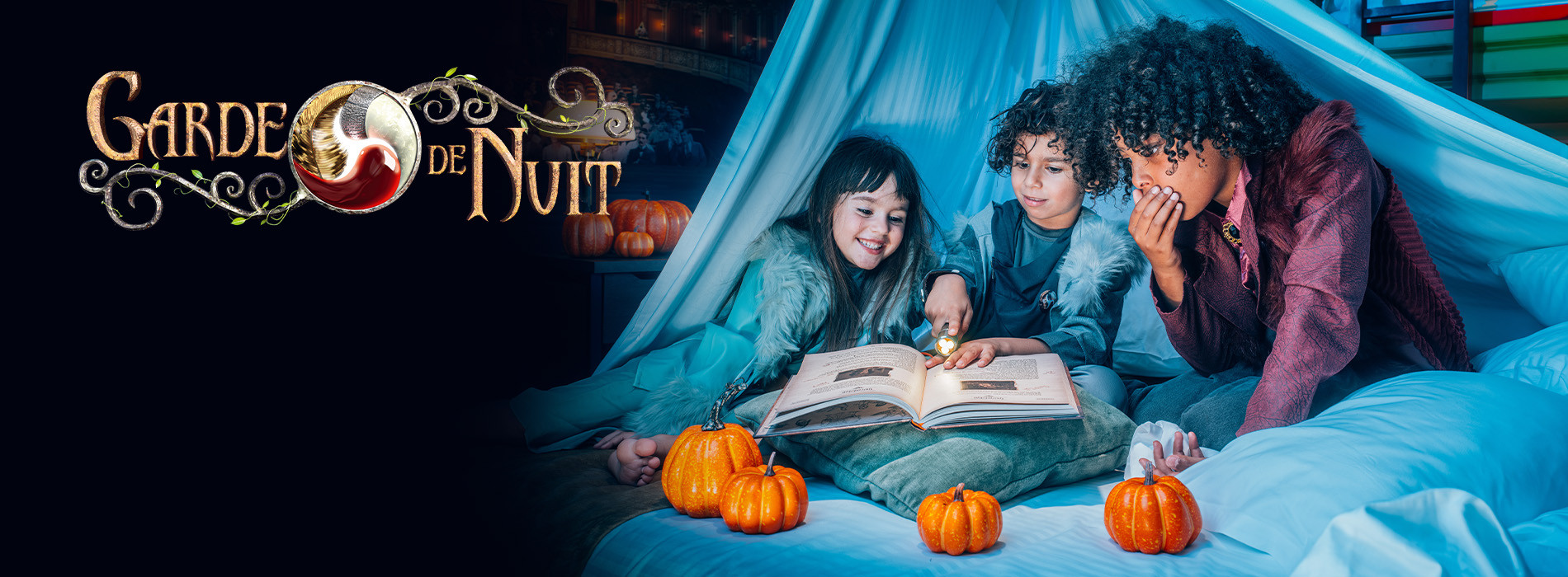 Un Halloween effrayant avec La Garde de Nuit au Plopsaland Theater Hotel !