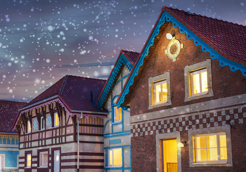 Experience a magical Christmas holiday at Plopsaland Village